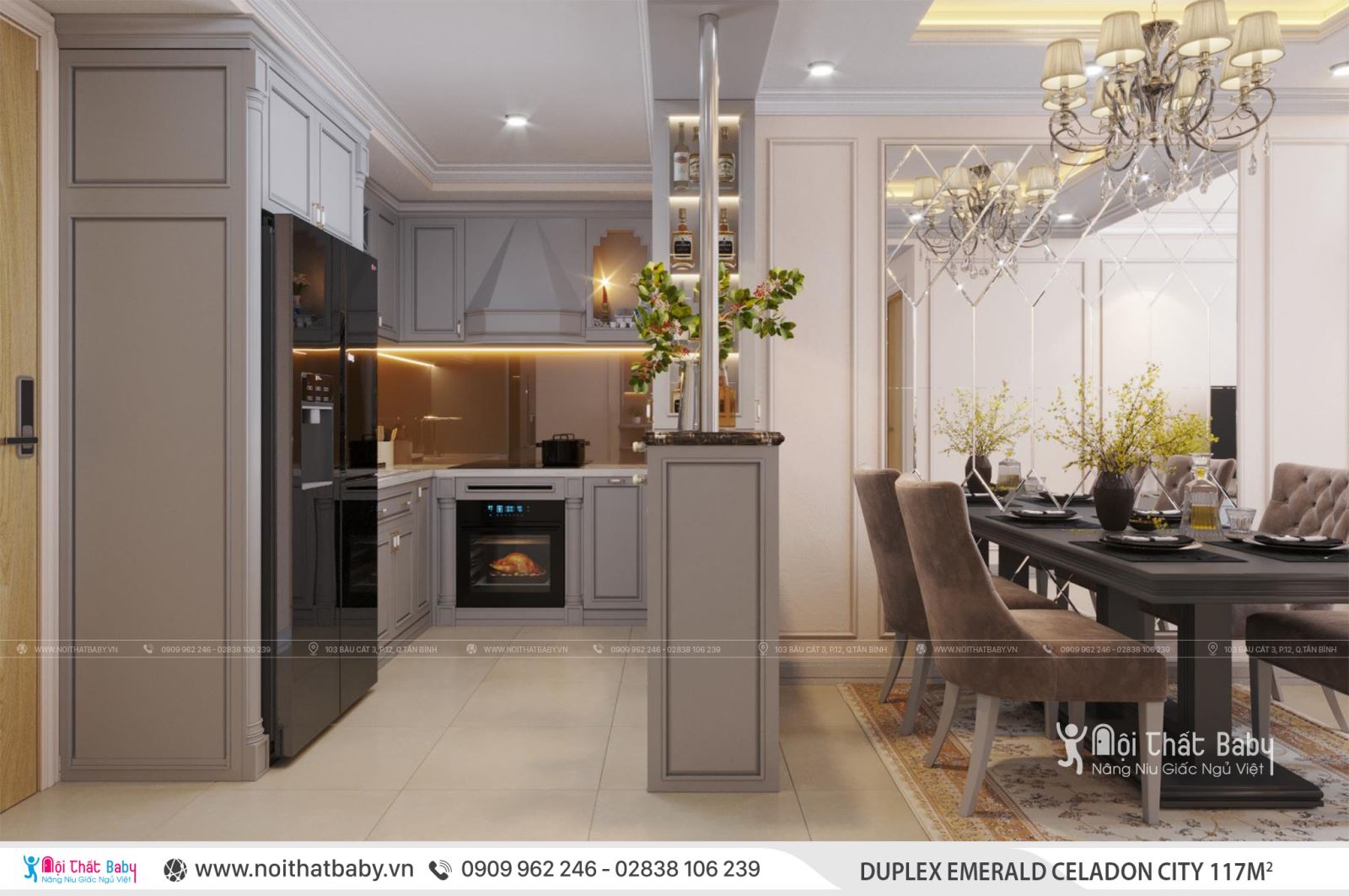 Tổng hợp các mẫu thiết kế nội thất Chung cư Emerald Celadon City